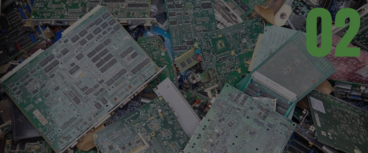 Various items of scrap metal